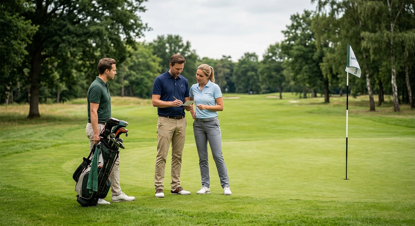 Illustration pour Autres formes de stroke play et de match play individuels