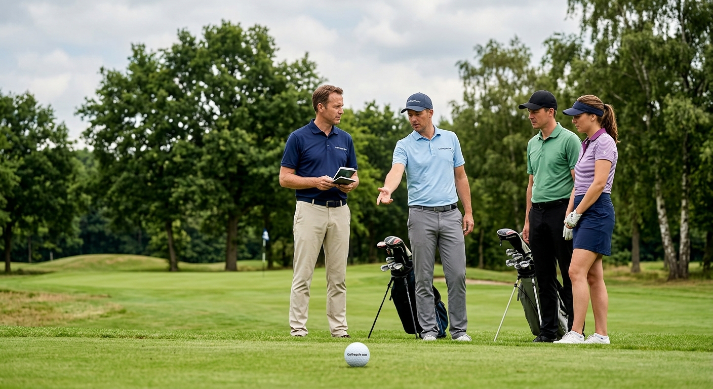 Illustration for Resolving rules issues during a round; rulings by the referee and Committee