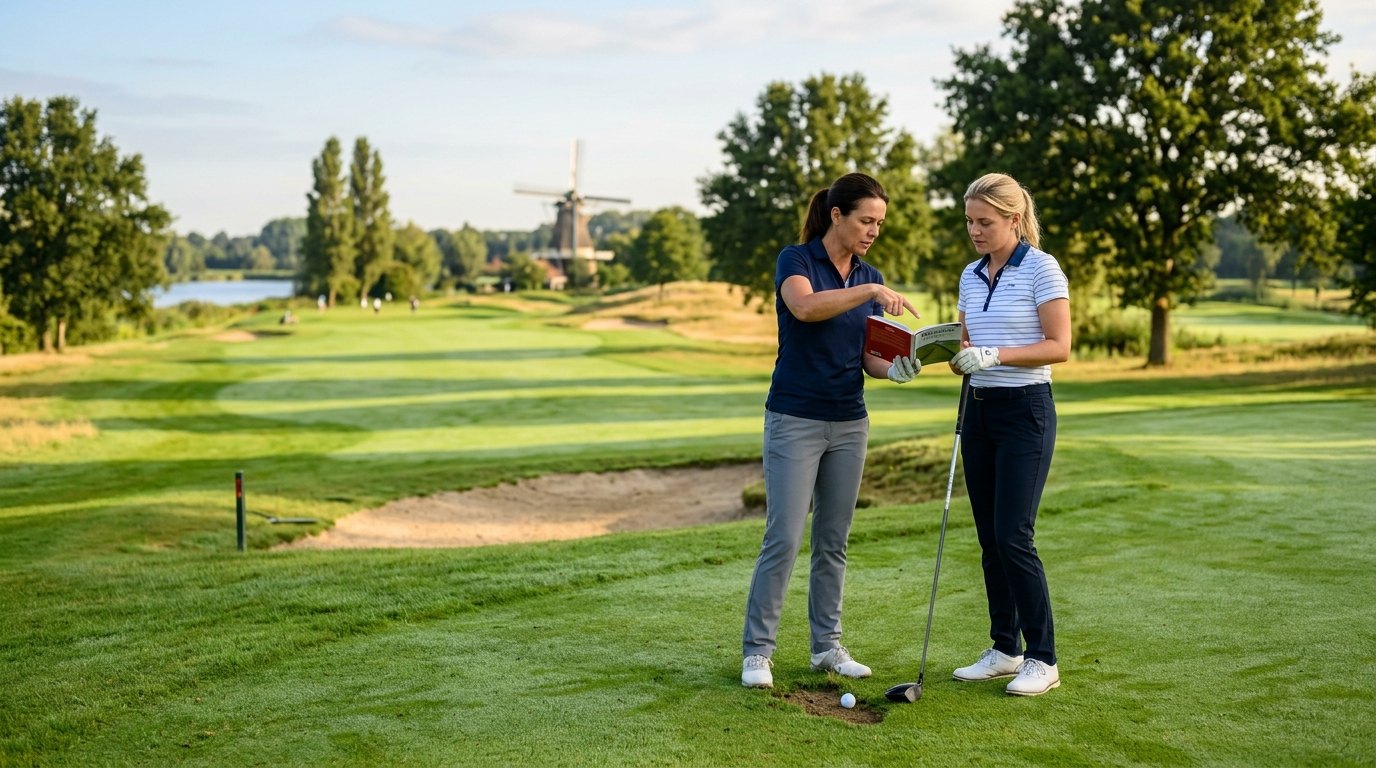 Illustratie bij golfregel 20: Regelkwesties oplossen tijdens je golfronde