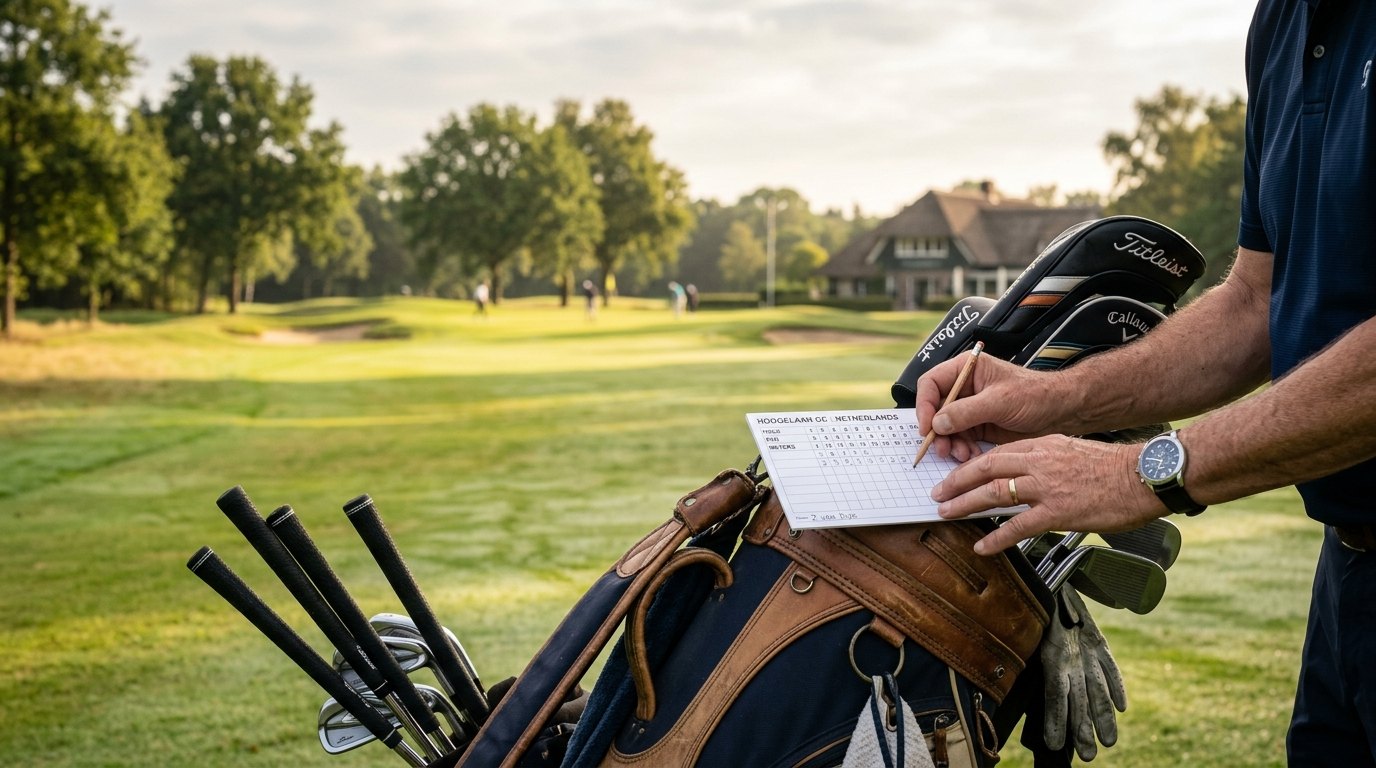 Illustratie bij golfregel 21: Andere spelvormen: Stableford en meer
